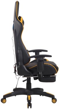 CLP Gaming Chair Turbo XFM Kunstleder, Massagefunktion, Fußablage