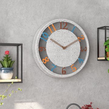 Dekorative Wanduhr Digitale Wanduhr, Wohnzimmer-Pendeluhr, Dekorative Uhr (Stilvolle Dekoration für Wohnzimmer, digitale Wanduhr)