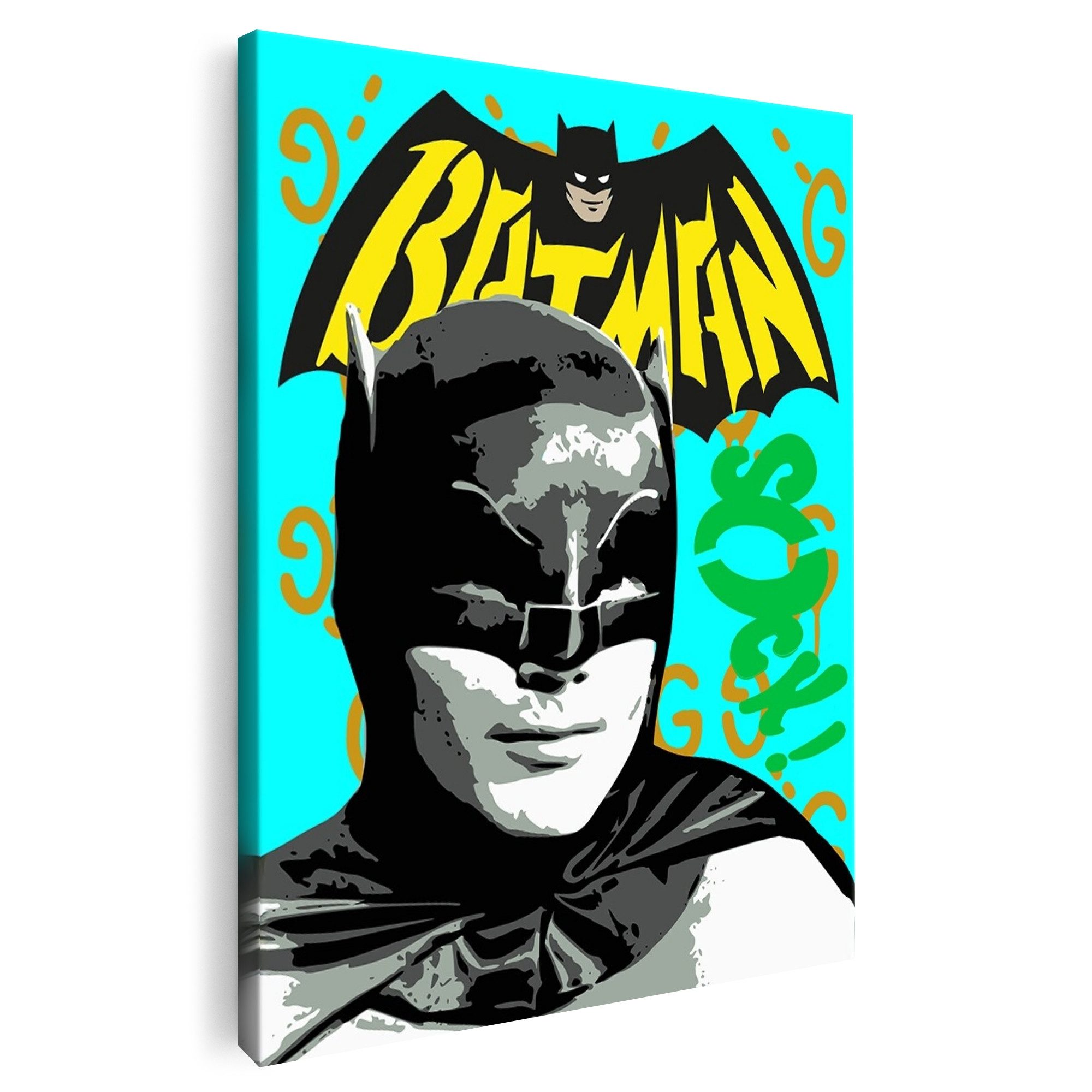 Artmazing Leinwandbild Holy Nostalgia, Batman, Holy Nostalgia, Batman, gesp. auf FSC Echtholz-Keilrahmen, in versch. Größen