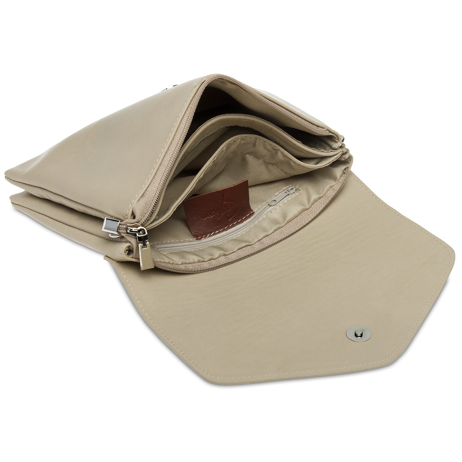Caspar Umhängetasche TL772 Damen Lederhandasche Umhängetasche günstig online kaufen