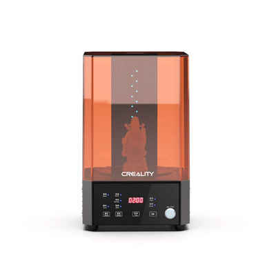 Creality 3D-Drucker NEUCreality UW-01 3D Drucker 2-in-1-Wasch- und Aushärtemaschine Dualband-UV-Lichtquelle 360 ° drehbare Plattform für LCD / DLP / SLA