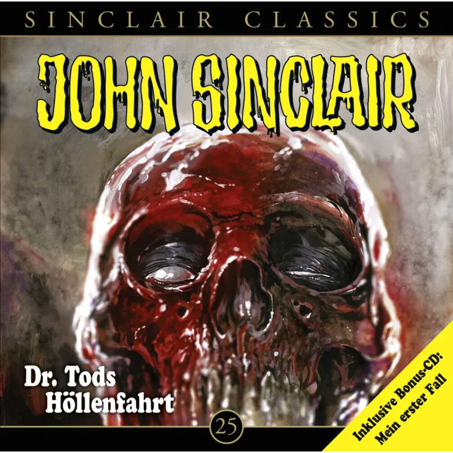 Bastei Lübbe AG Hörspiel John Sinclair Classics - Dr. Tods Höllenfahrt, 2 Audio-CD