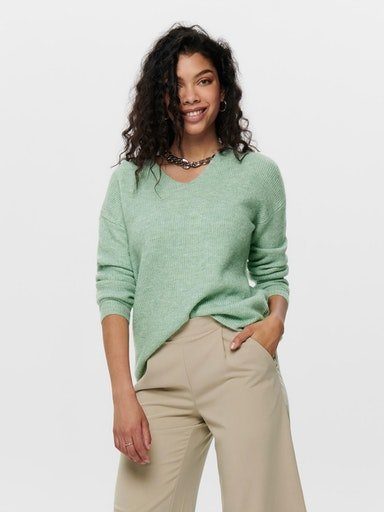 ONLY V-Ausschnitt-Pullover ONLCAMILLA V-NECK L/S PULLOVER günstig online kaufen