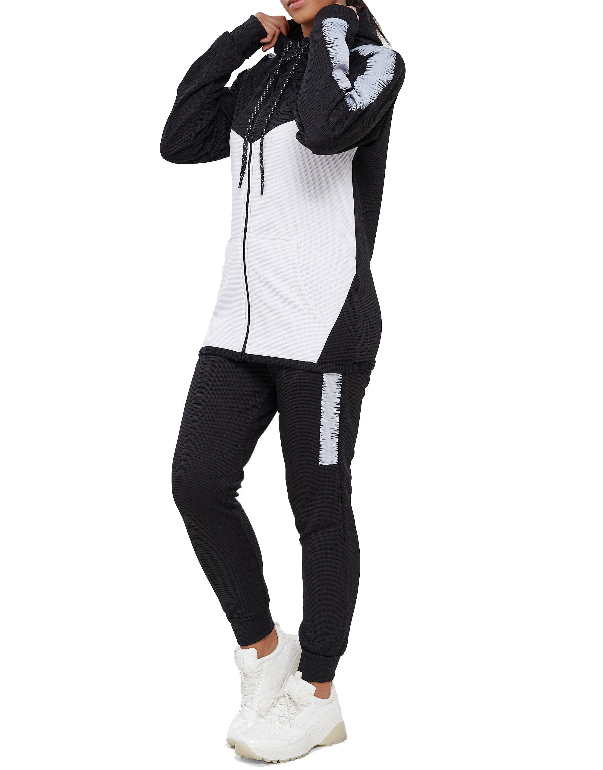 L.gonline Freizeitanzug Damen Jogging-ANZUG, mit Bündchen günstig online kaufen