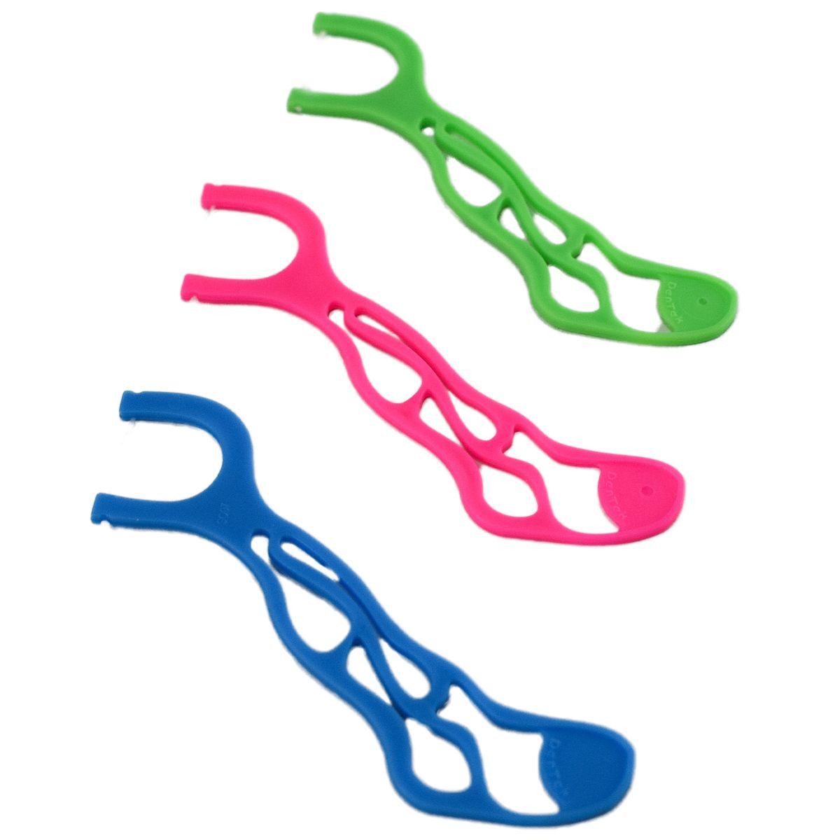 DenTek Zahnseide-Stick DenTek Kids Fun Flossers Zahnseide-Sticks 40er Pack Kinder Mundpflege, mit Frucht-Geschmack