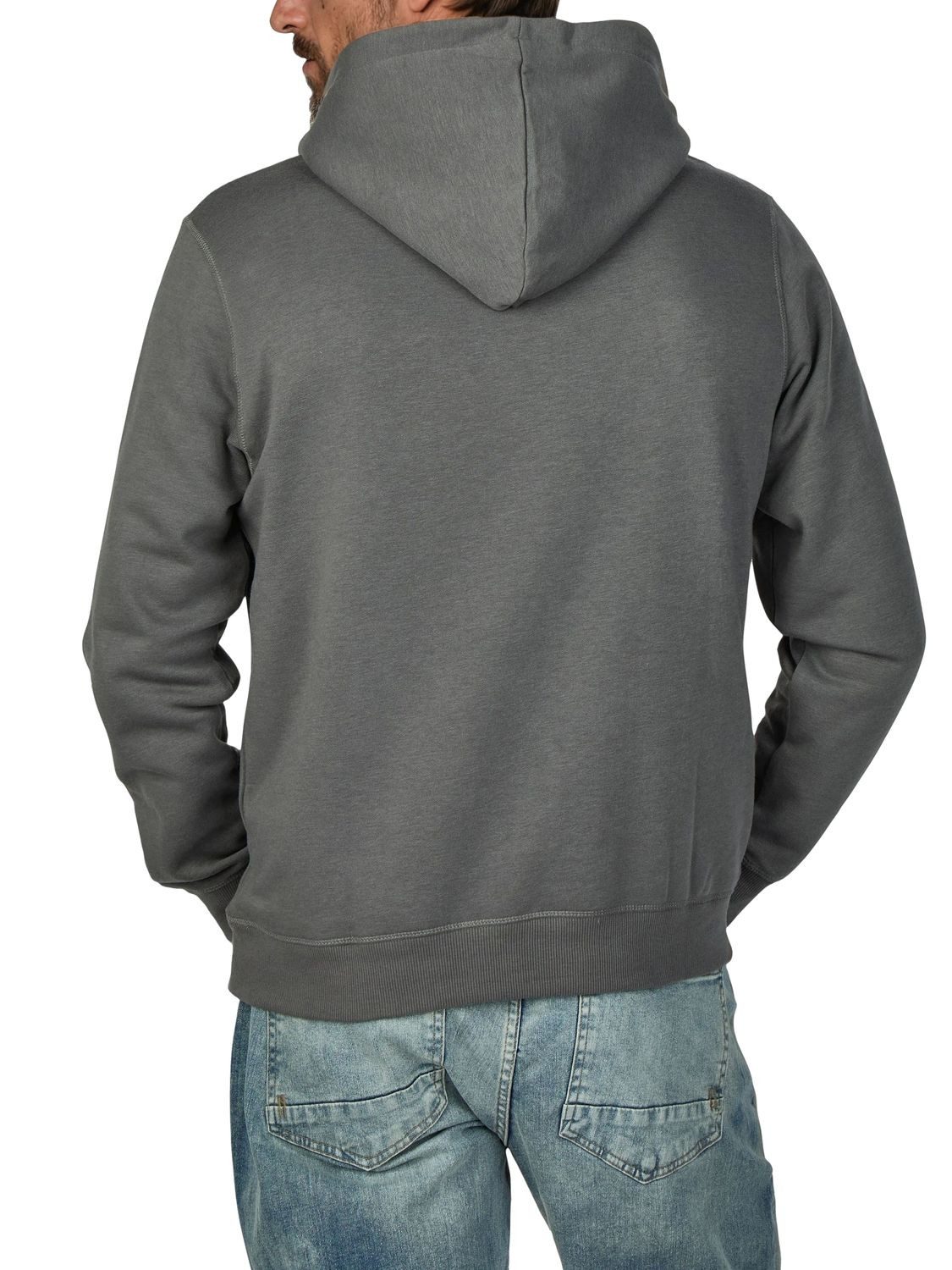 Jack & Jones Kapuzenpullover Herren Hoodie JWHINTERLUDE Relaxed Fit Longsleeve Sweatshirt mit Kängurutasche