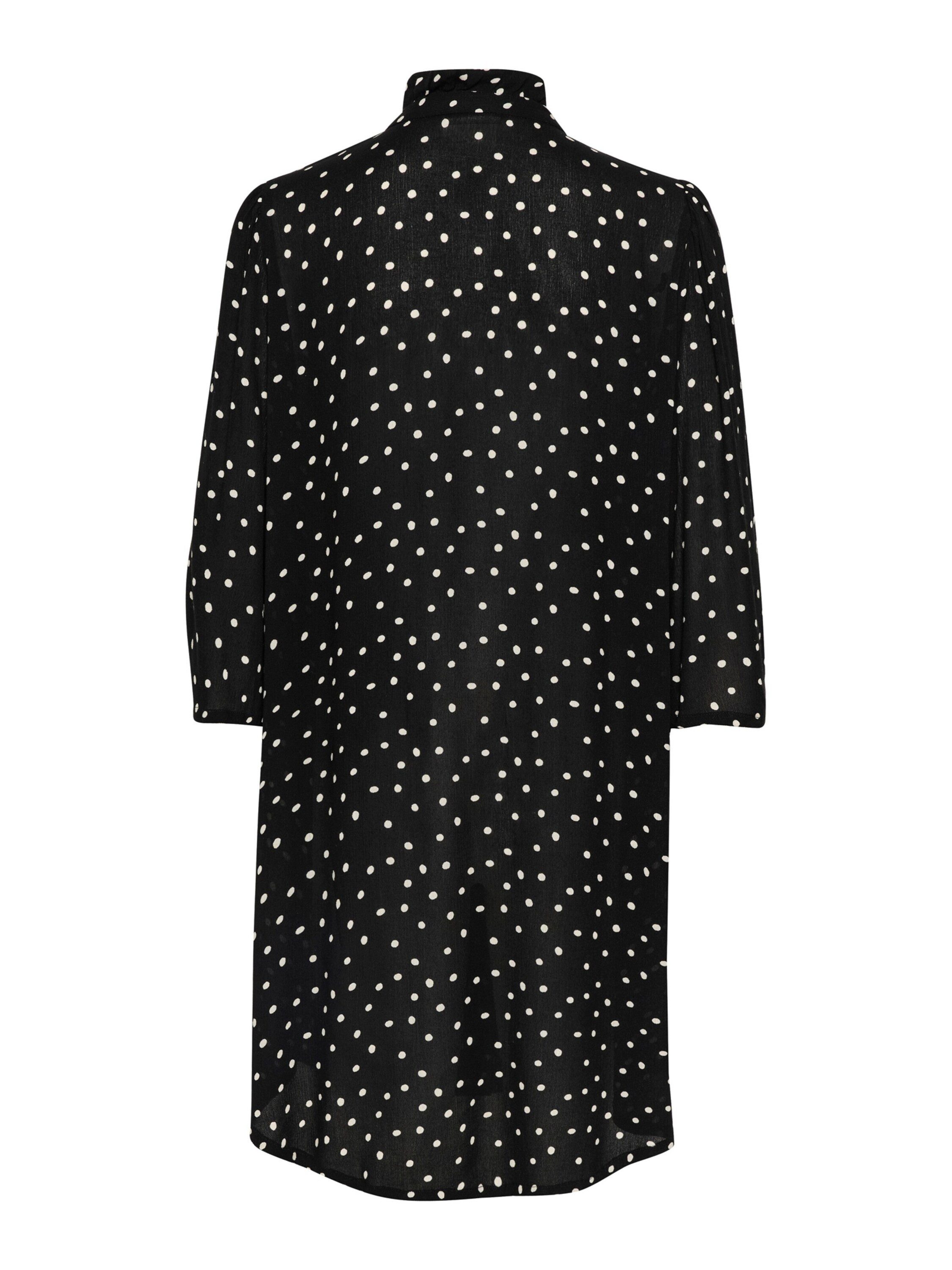 KAFFE Blusenkleid KA Vinni Amber (1-tlg) Rüschen