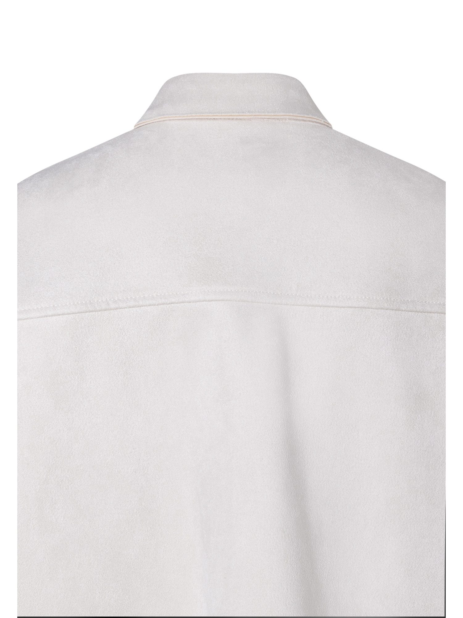 MORE&MORE Langarmbluse super softes Lederimitat