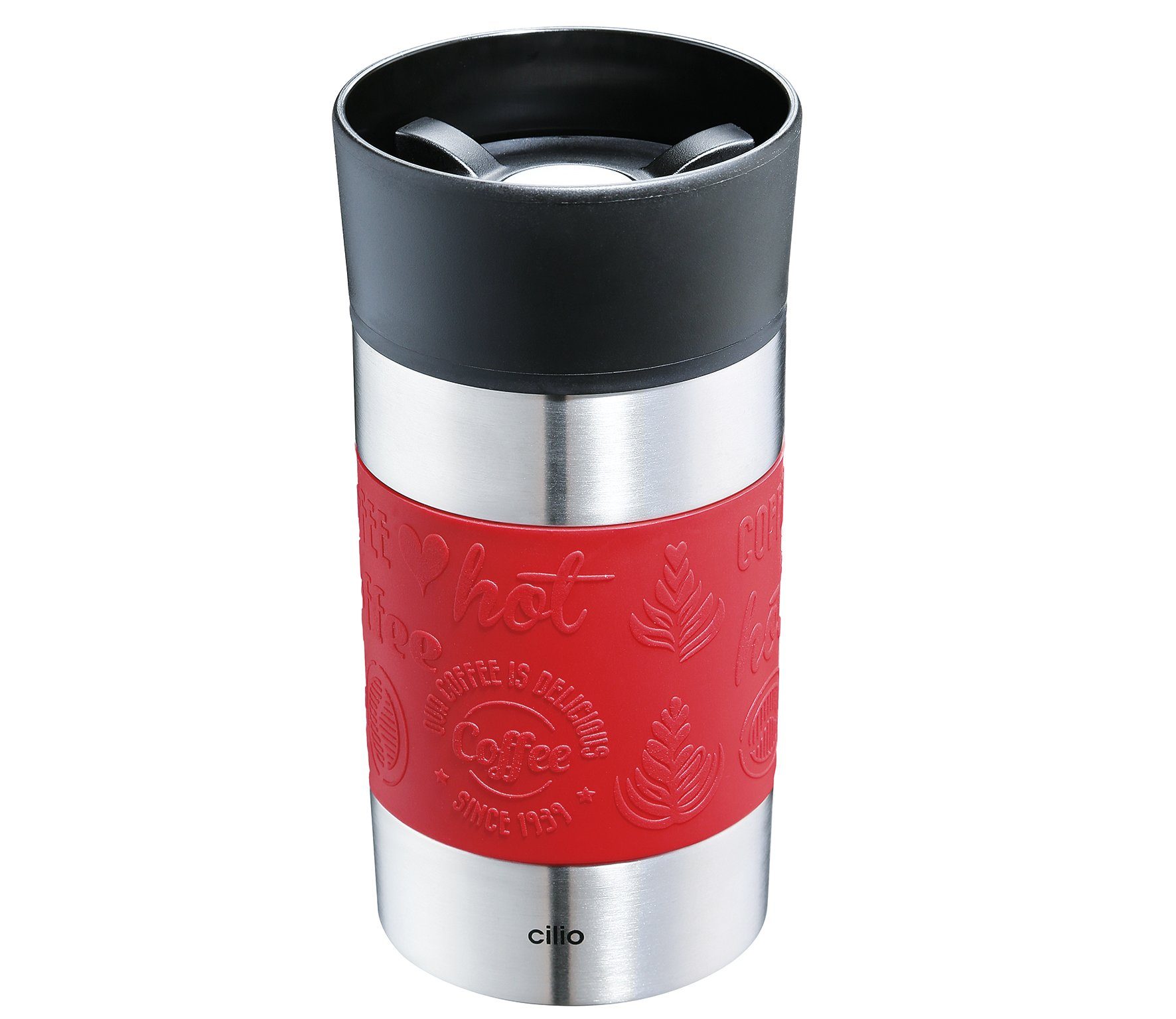 Cilio Термокружка Термокружка Isolierbecher Travel Mug coffee to go Кружки cilio, Material: Edelstahl, Kunststoff