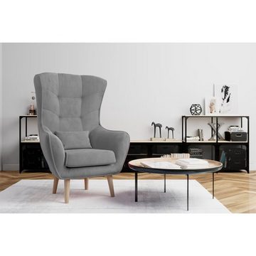 JVmoebel Sessel Design Sessel Lounge Club Fernseh Stuhl Stühle Relax Lehnstuhl Sofort (Sessel), Made in Europe