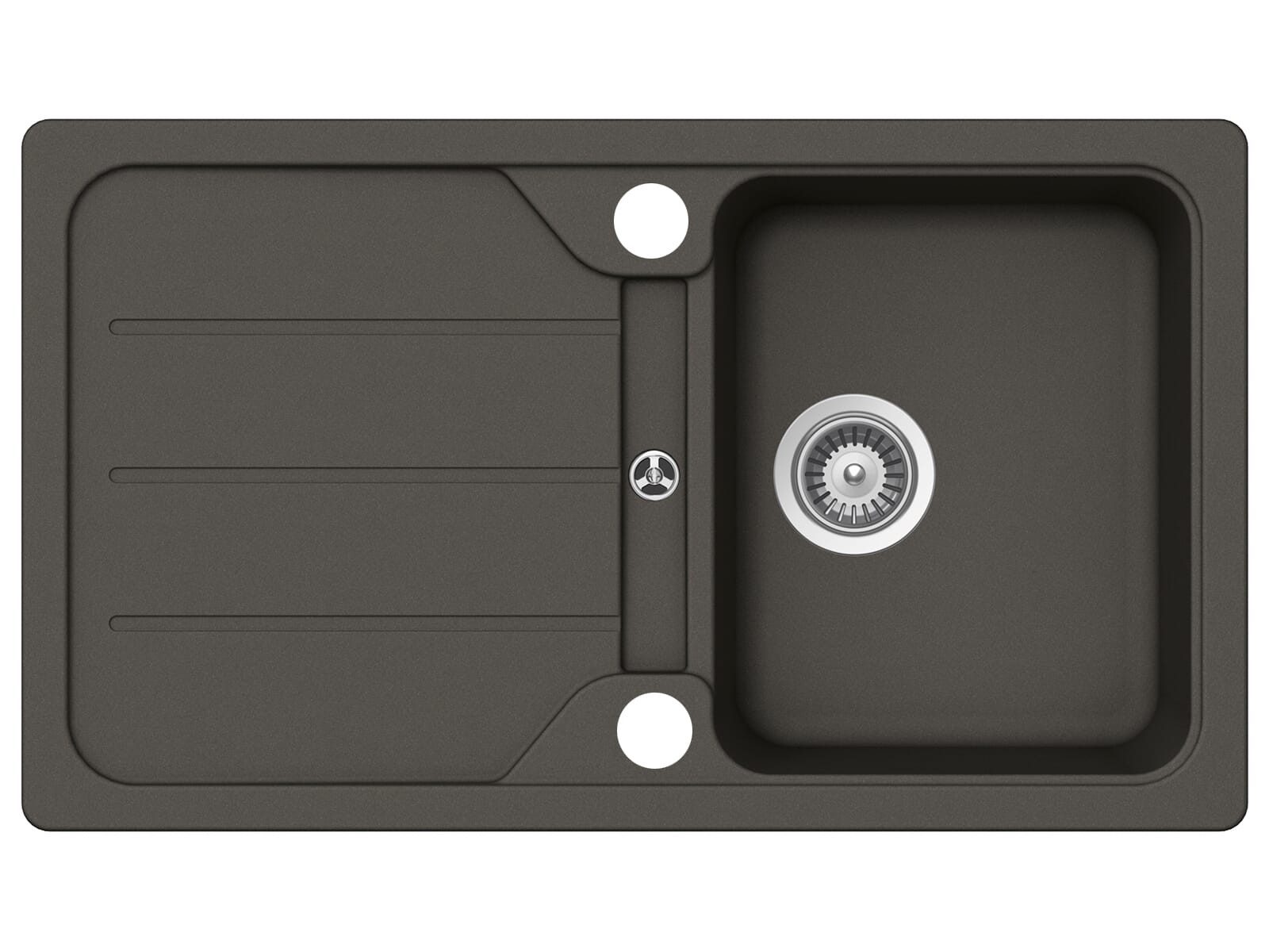 Schock Granitspüle, rechteckig, 86/50 cm, (1 St)