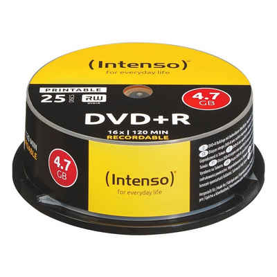 Intenso DVD-Rohling Printable DVD+R, 4,7 GB, bedruckbar