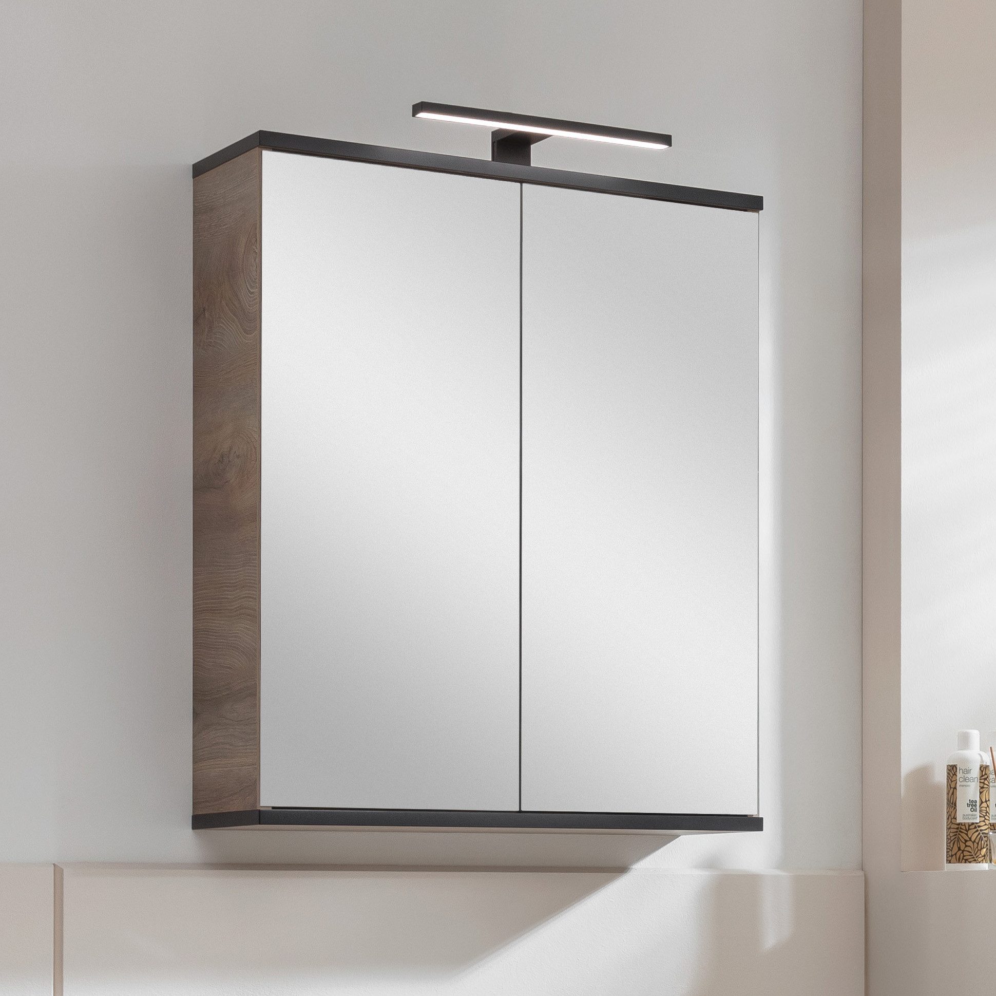 FACKELMANN Badezimmerspiegelschrank TE-A Spiegelschrank