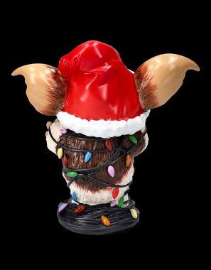 Figuren Shop GmbH Dekofigur Gremlins Figur - Gizmo mit Lichterkette - Nemesis Now - Merchandise Dekofigur Weihnachten