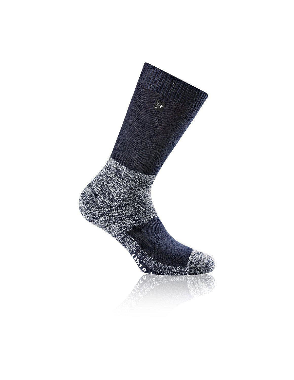 Rohner Socks Stulpensocken fibre tech marine | Socken
