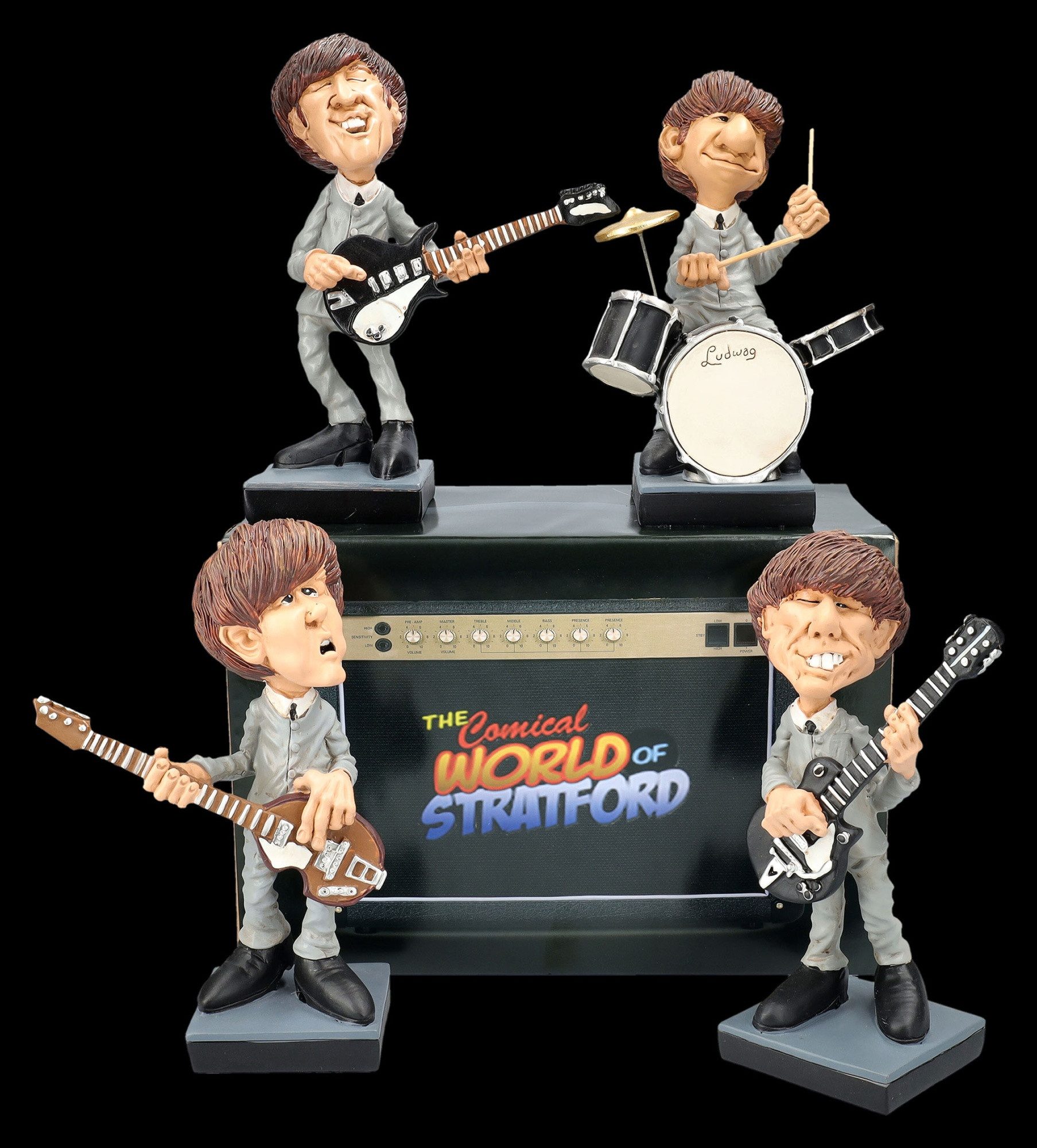 Figuren Shop GmbH Dekofigur Warren Stratford Figur – Popstar John Sammlerfi günstig online kaufen