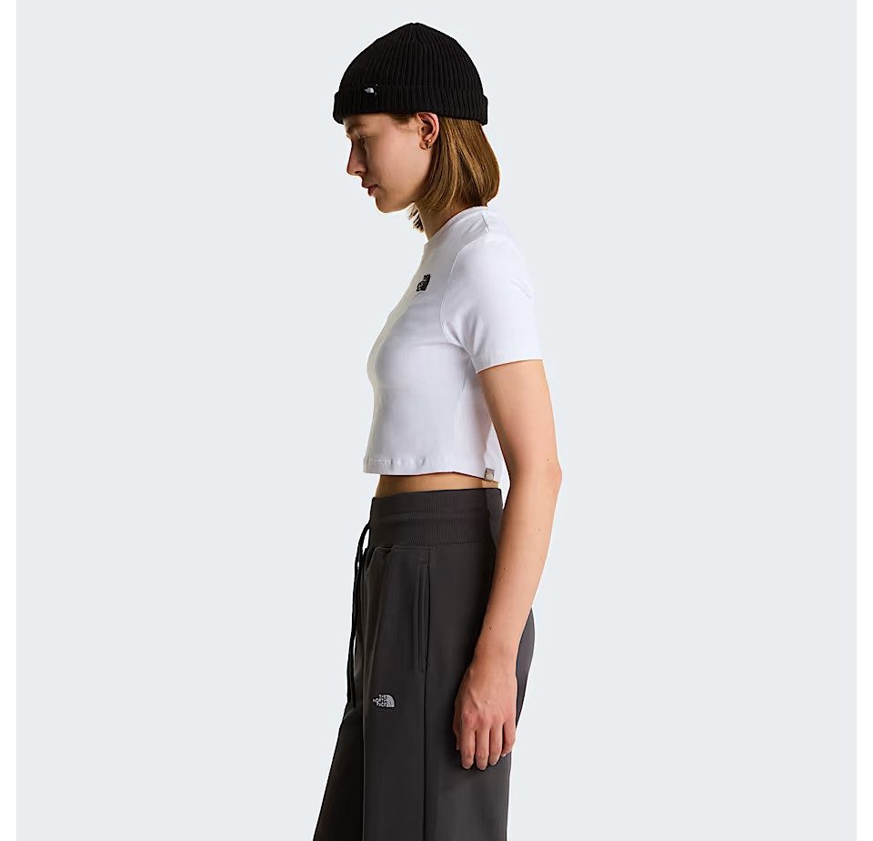 The North Face Kurzarmshirt Croptop Damen - Kurzgeschnittenes The Northface Damenshirt