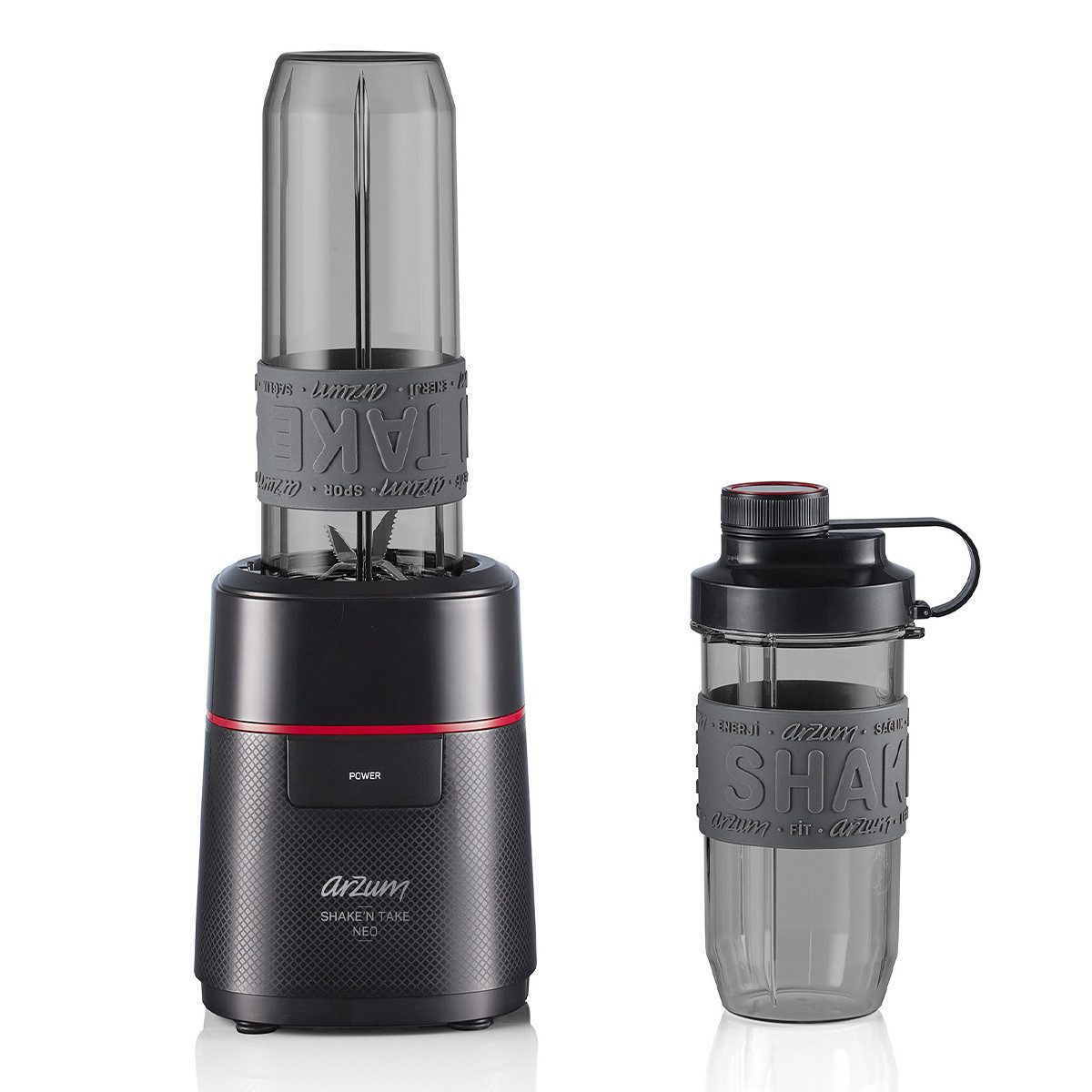 Arzum Настольные миксеры AR1147 Shake'N Take Personal Blender Smoothie-Maker Mixer 500W