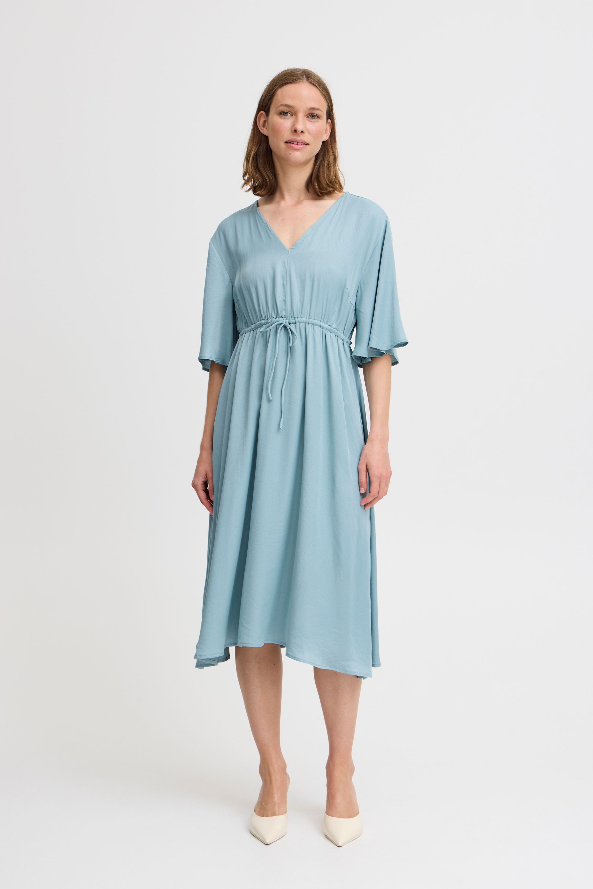 b.young Midikleid A-Linien-Kleid