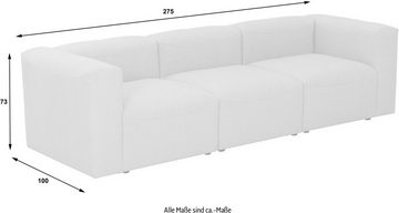 Max Winzer® 3-Sitzer Lena, Spar-Set 3 Teile, Sofa-Set 05 aus 3 Sitz-Elementen, individuell kombinierbar