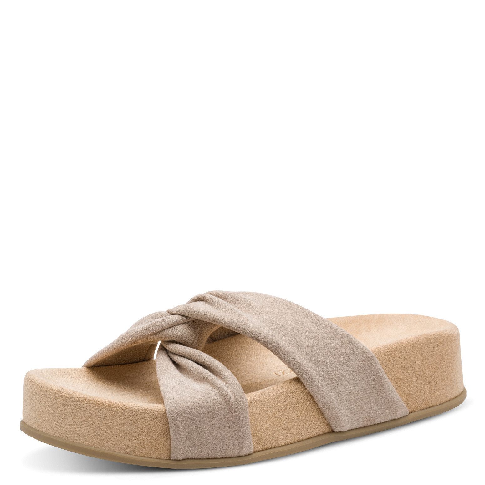 MARCO TOZZI Keilabsatz, Schlupfschuh, Sommerschuh mit Feel Me-Ausstattung