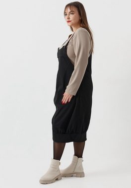 Kekoo Latzkleid A-Linie Kleid aus Stretch 'Ava'