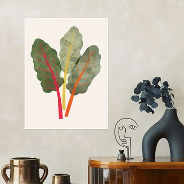 Posterlounge Poster Victoria Barnes, Organic Veg V, Küche Malerei