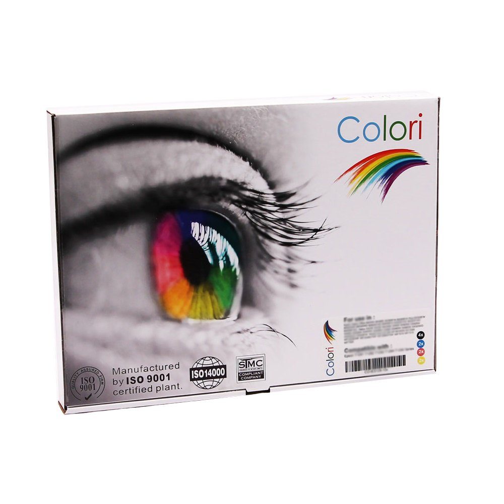 Colori Tintenpatrone (Kompatibles Set 4x Druckerpatrone für Epson 29XL XP235 XP245 XP247)