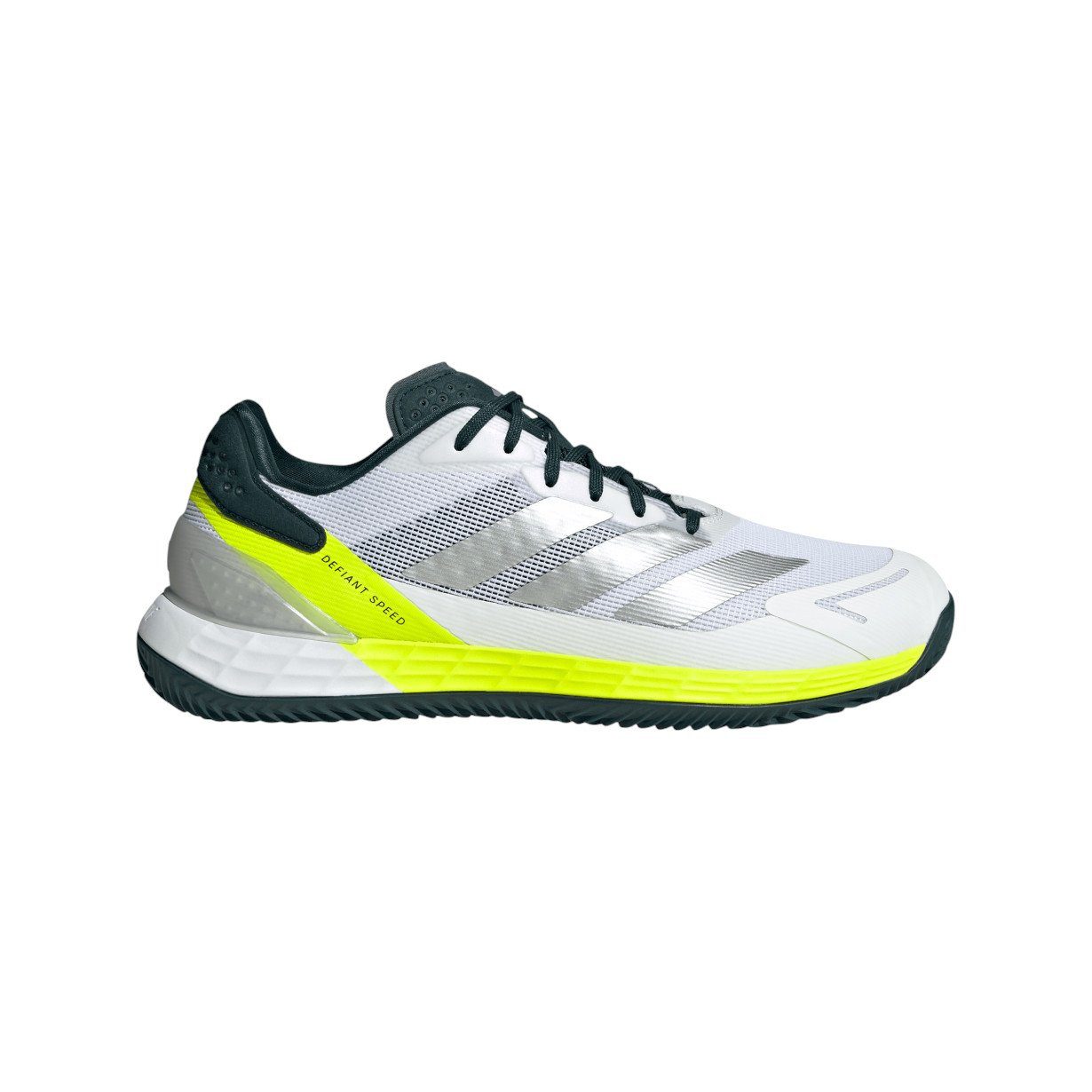adidas Performance Defiant Speed 2 Clay/Sandplatz weiss/grün/gelb Herren Tennisschuh