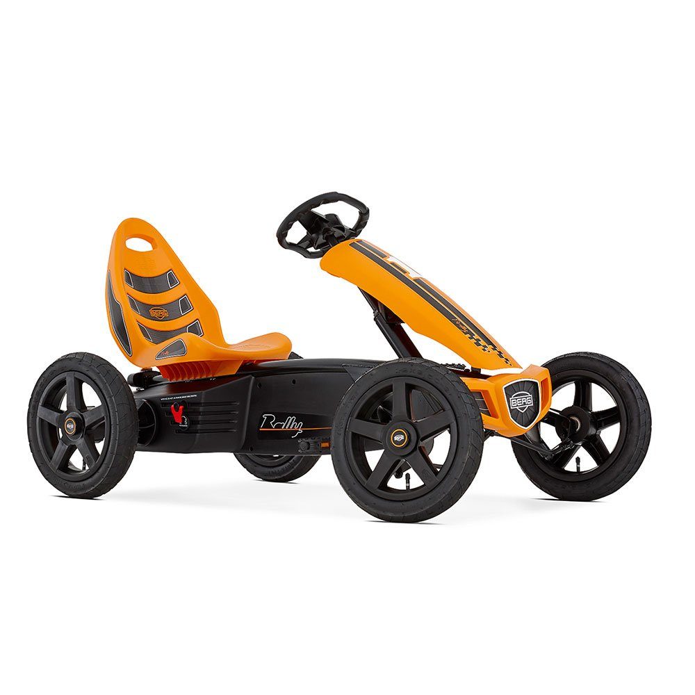 Spielzeug Go-Karts & Tretfahrzeuge Berg Go-Kart BERG Gokart Rally Orange inkl. Anhänger, Inklusive Anhänger