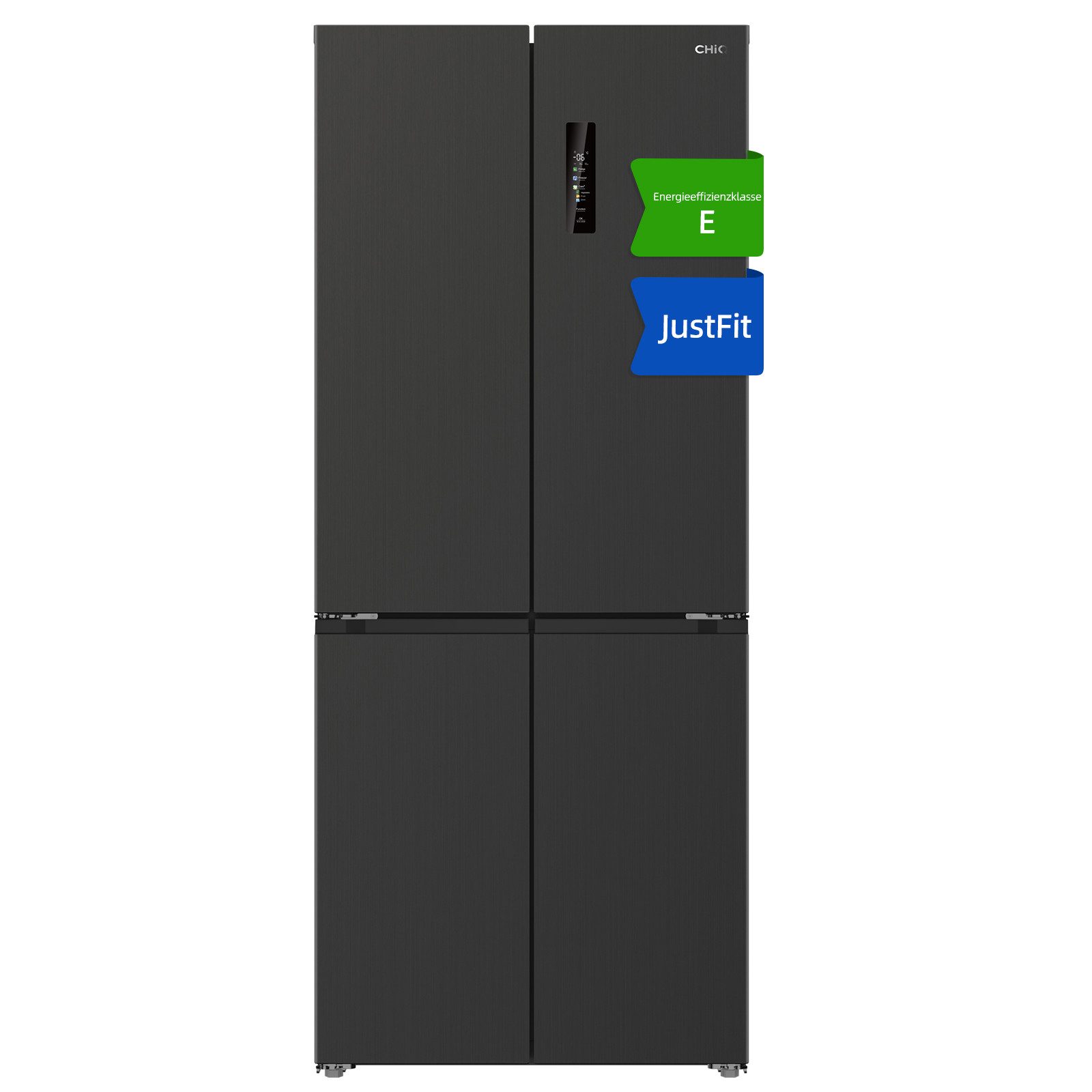 CHiQ Multi Door Einbau CCD460NGE, 192 cm hoch, 79 cm breit, Total No Frost, Display auf der Tür