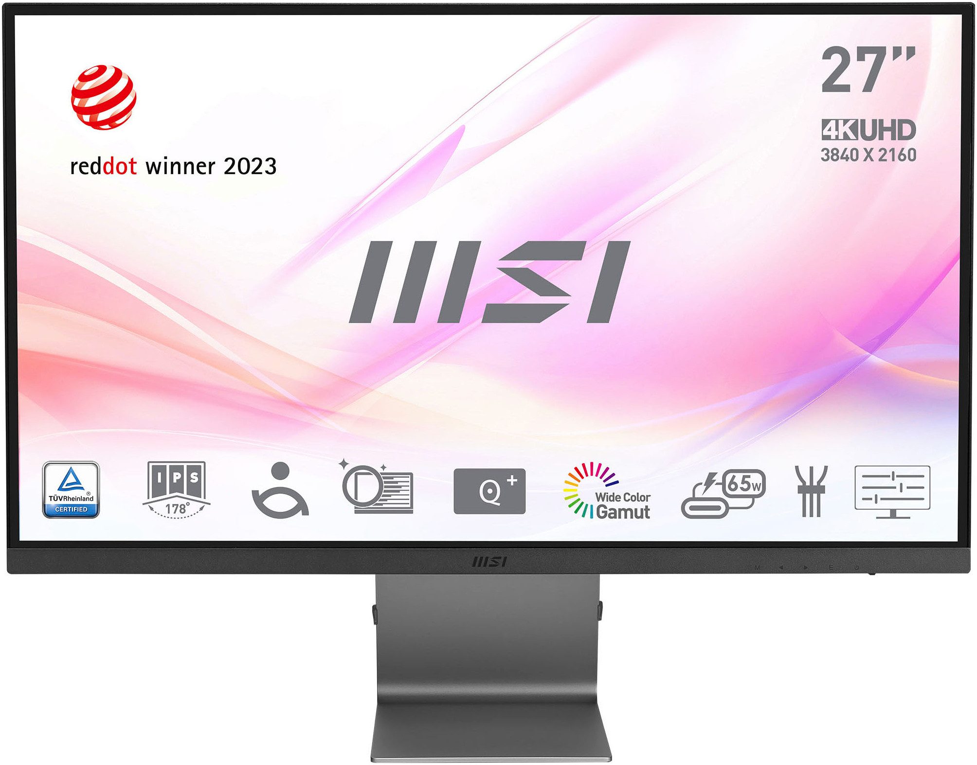 MSI Modern MD271UL LED-Monitor (69 cm/27 ", 3840 x 2160 px, 4K Ultra HD, 4 ms Reaktionszeit, 60 Hz, IPS)