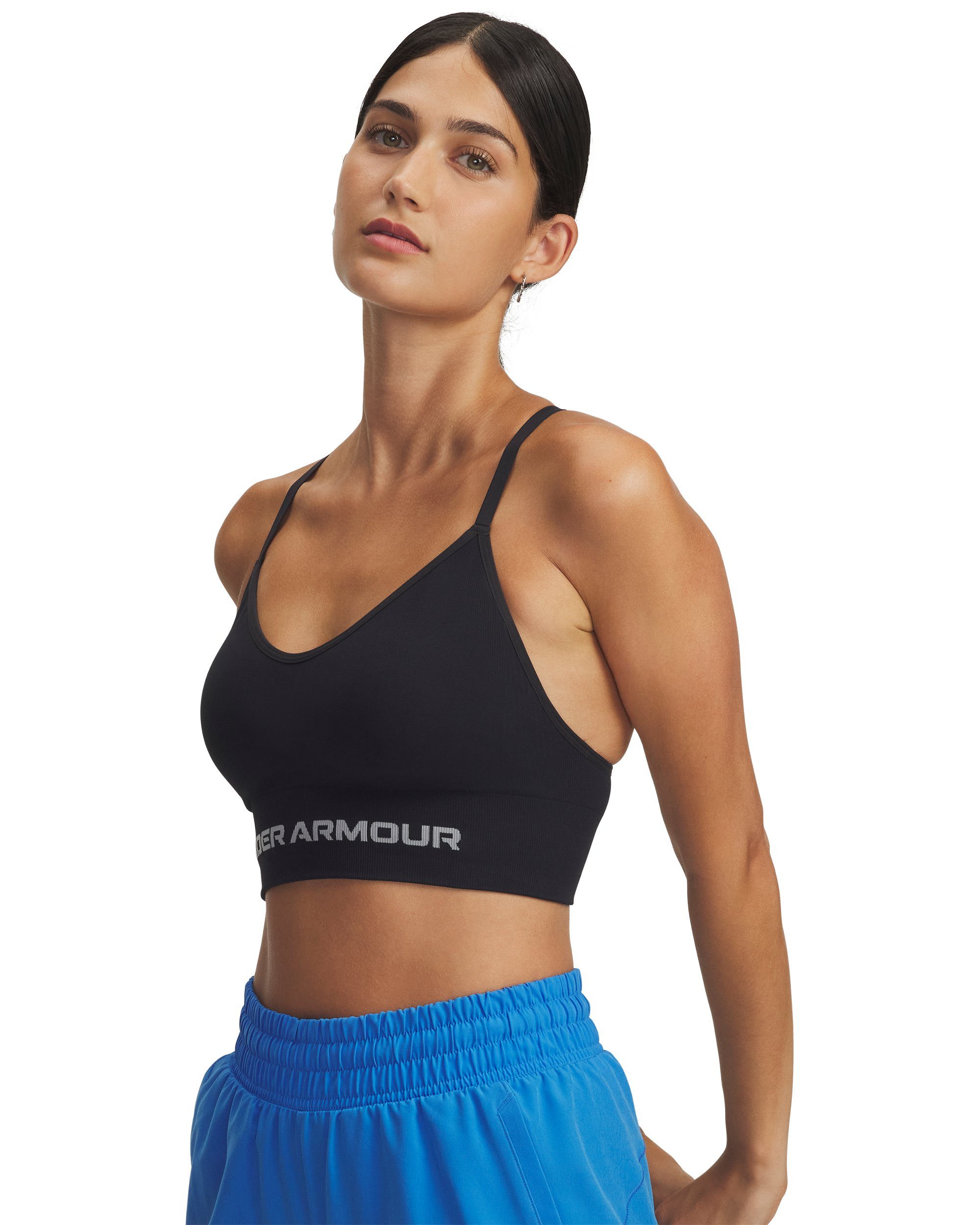 Under Armour® Sport-BH VANISH SEAMLESS LOW BRA nahtlose Passform, längerer Schnitt, mit 12 % Elasthan. € 34,99