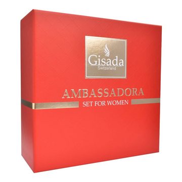 Gisada Duft-Set Ambassadora Eau de Parfum 50 ml + 100 ml Shower Gel Damen