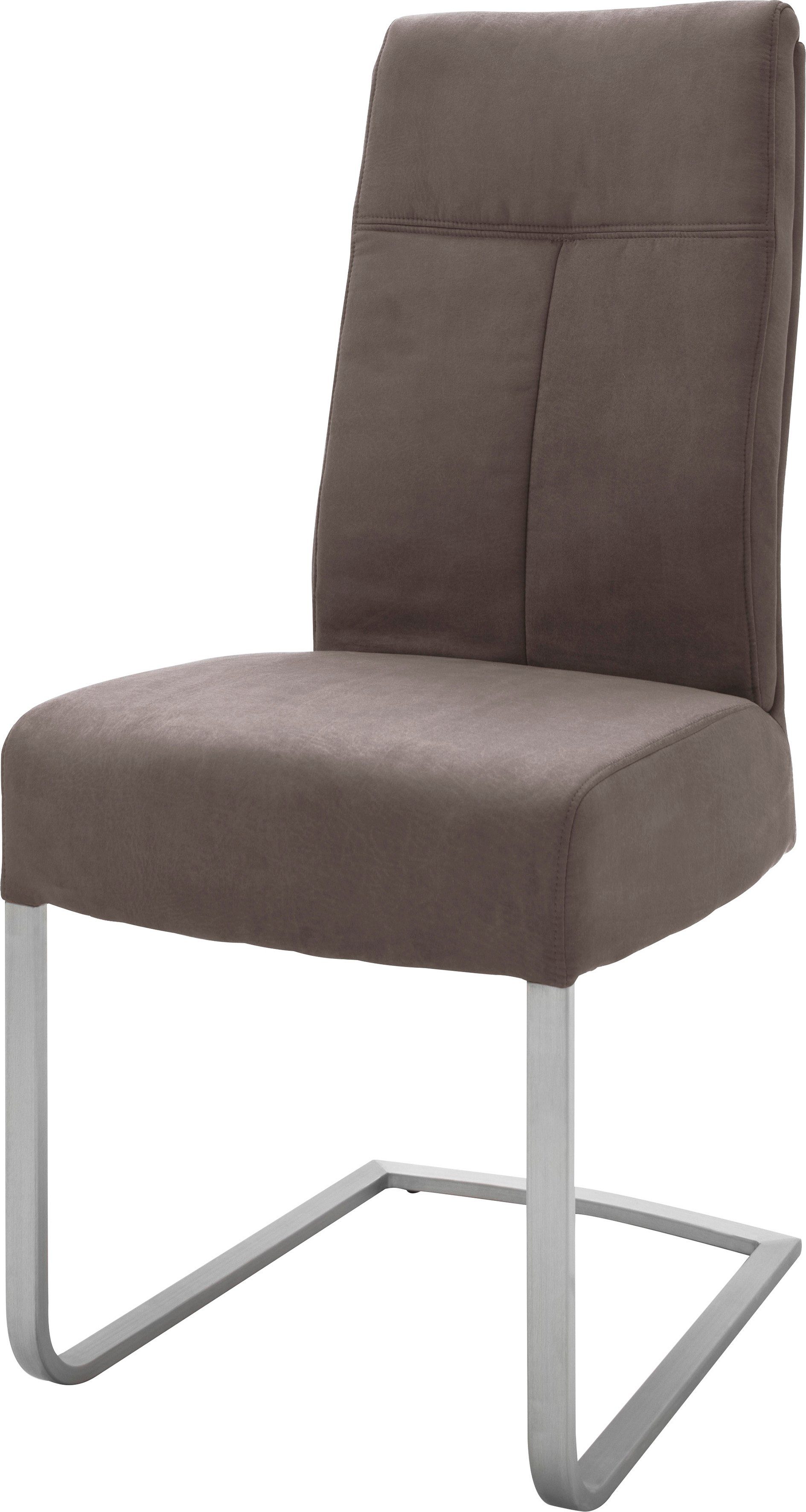 MCA furniture Freischwinger Braun bis belastbar 2 Kg (Set, St), Talena Stuhl | Braun 120