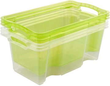 keeeper Organizer franz (Set, 6 St), Aufbewahrungsbox, 6,5 Liter, hochwertiger Kunststoff