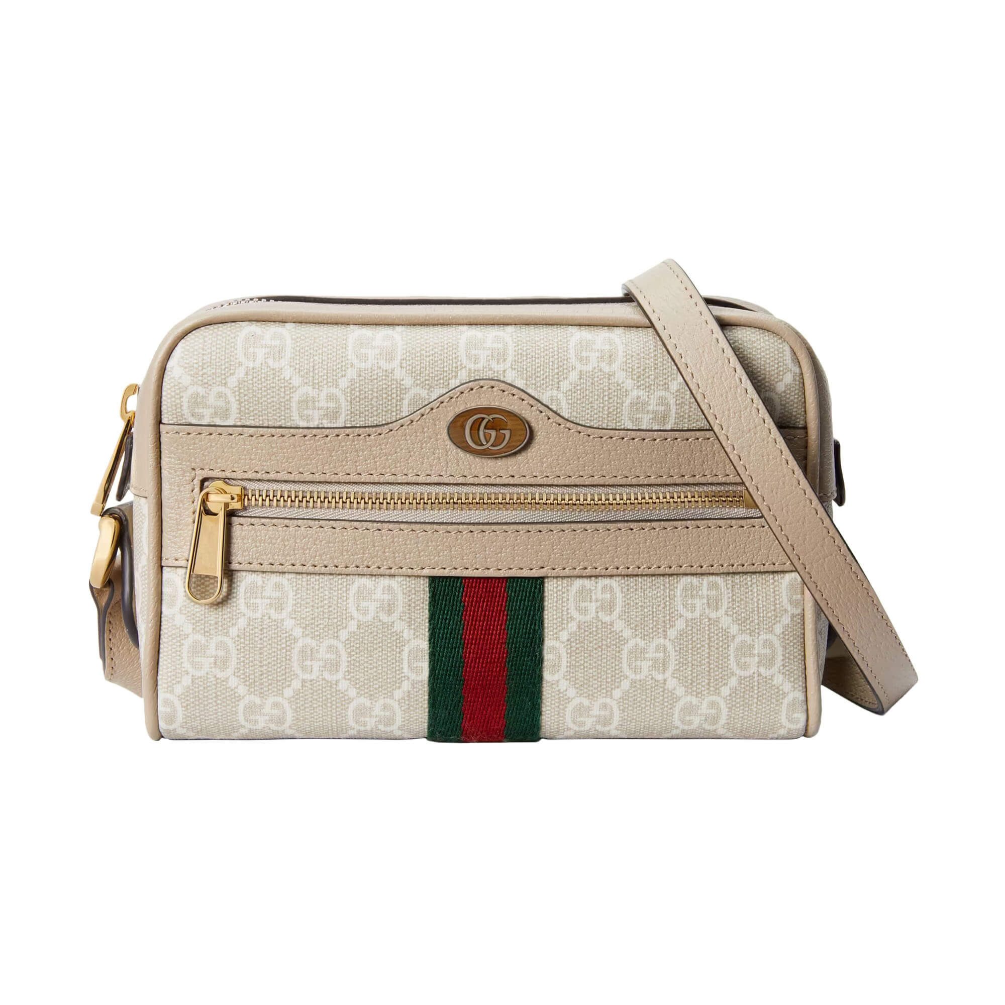 GUCCI Schultertasche Ophidia GG Supreme Mini