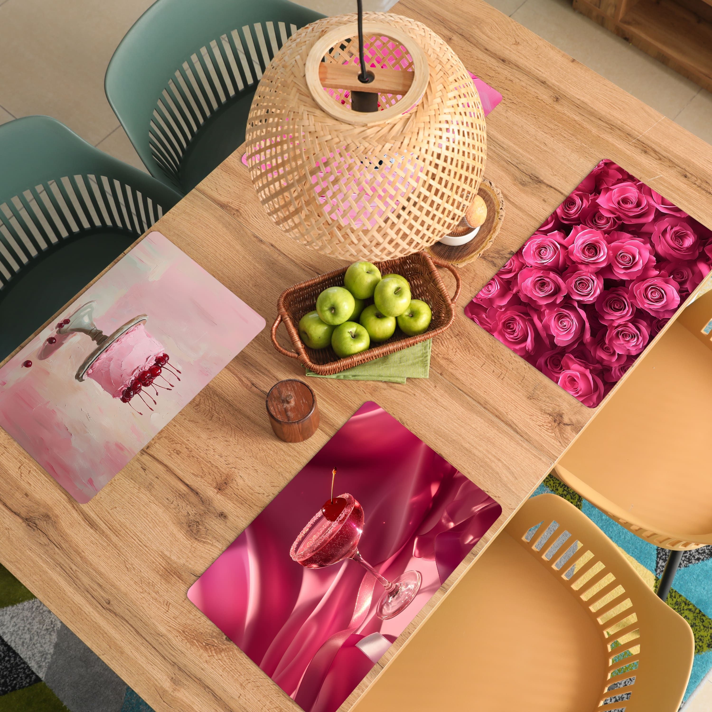 MuchoWow Platzset Rosa