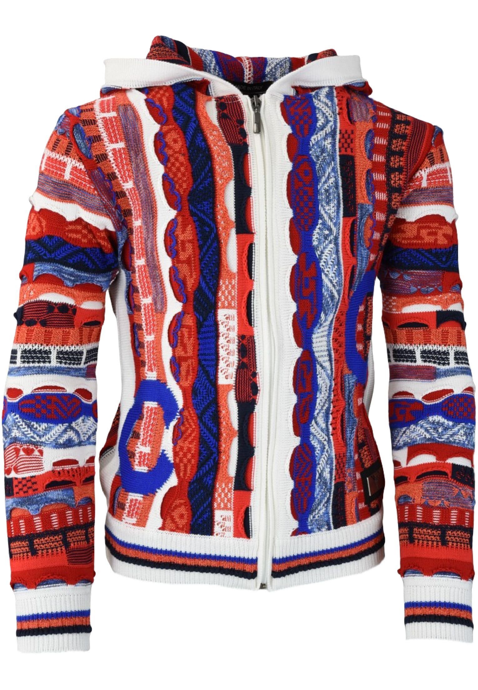 carlo colucci kapuzenpullover