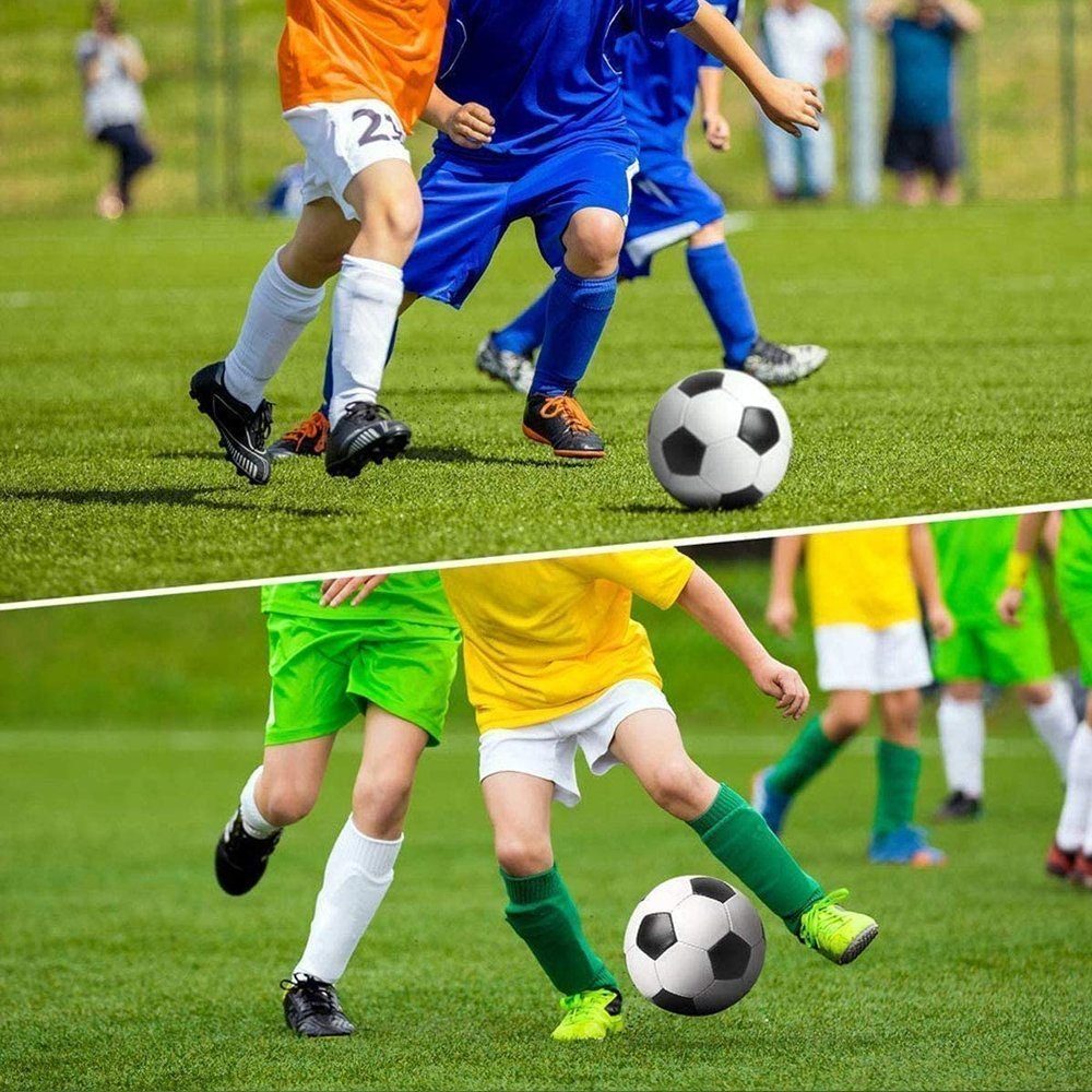 Gepolsterter Fußball, Herren Schienbeinschutz Schienbeinschutz für Kinder Schienbeinschoner KnöChelschutz AUKUU