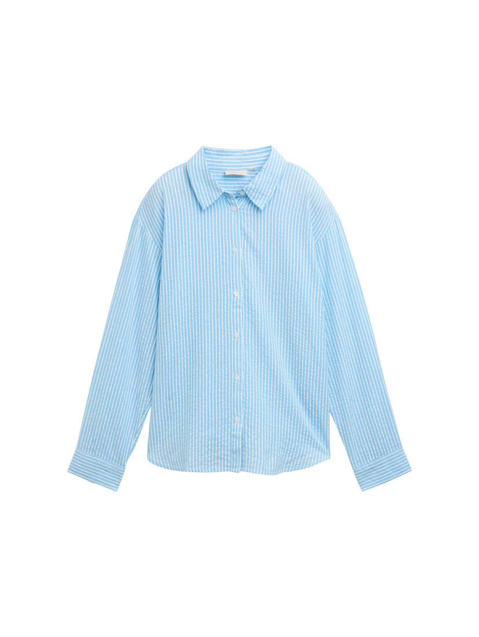 TOM TAILOR Denim Langarmbluse Loose Fit günstig online kaufen