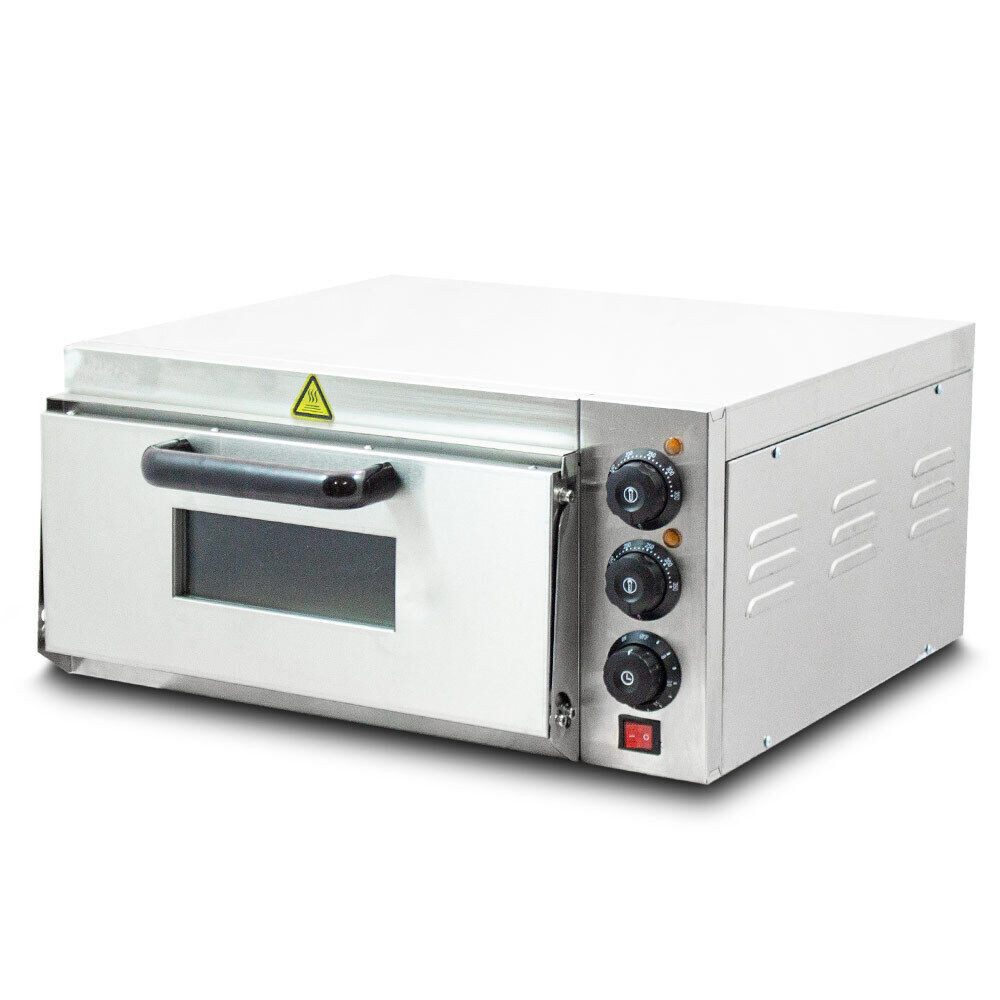 Bituxx Pizzaofen 2000W, bis 350 Grad