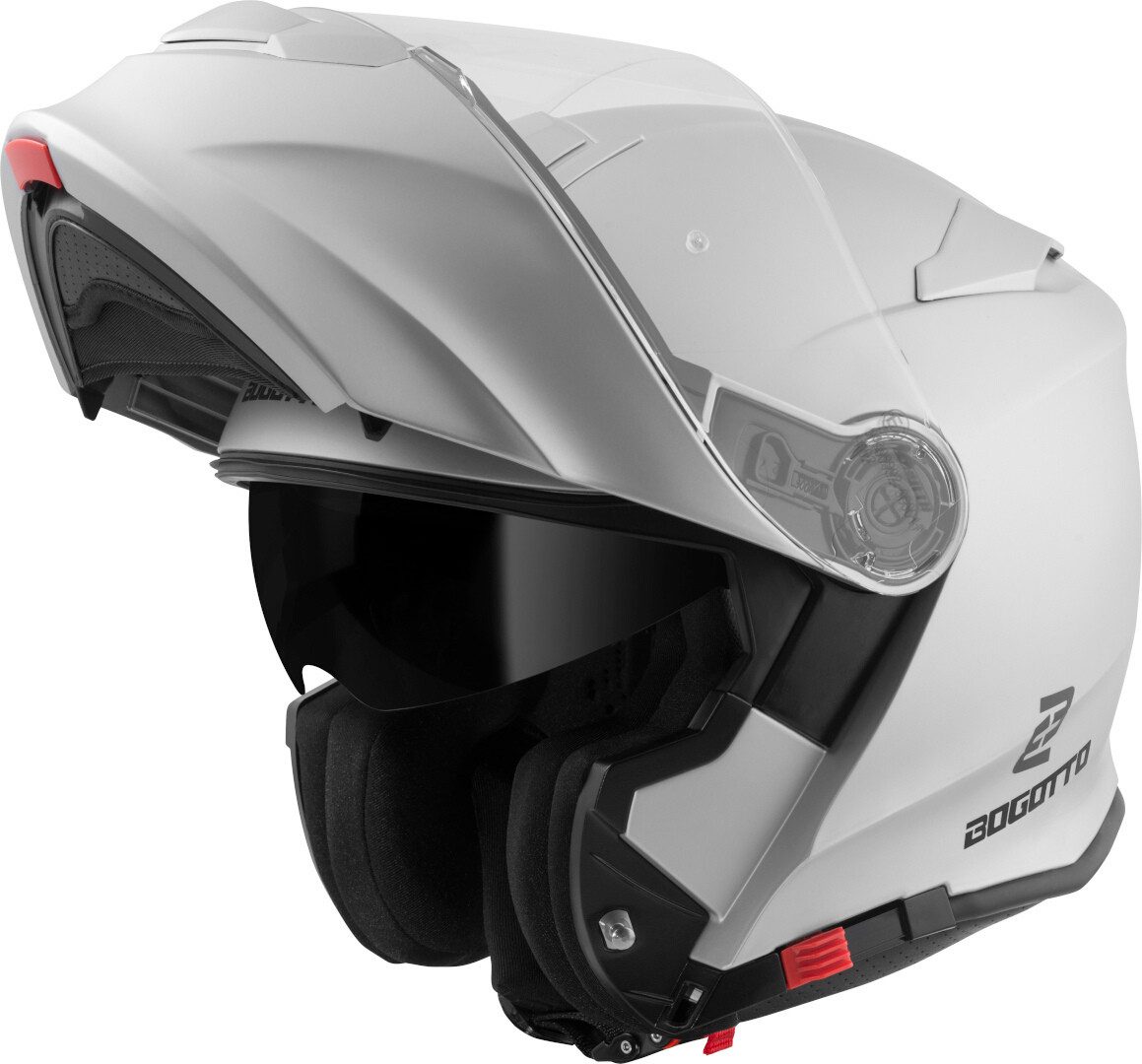 Bogotto Motorradhelm H271 Klapphelm, integriertes Sonnenvisier