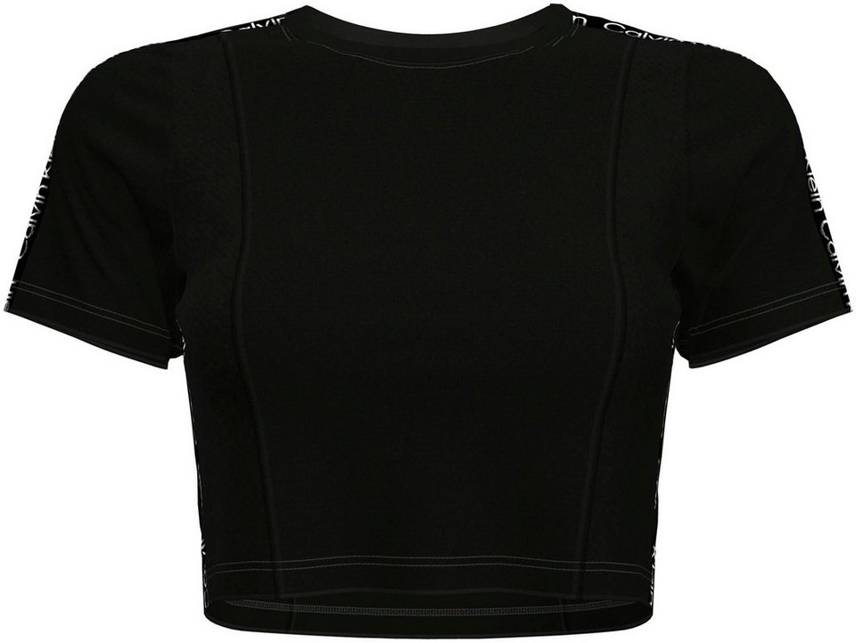 Calvin Klein Sport Rundhalsshirt PW - SS T-Shirt mit Calvin Klein  Logoschriftzug
