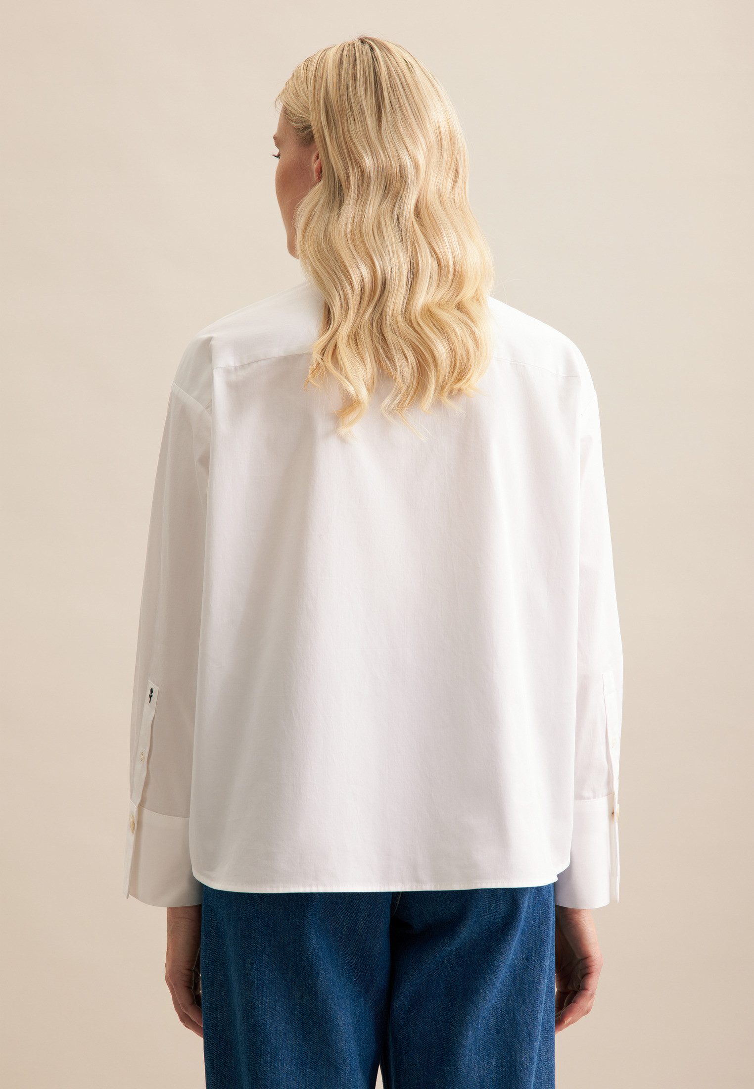 seidensticker Hemdbluse 1/1 Kragen Uni günstig online kaufen