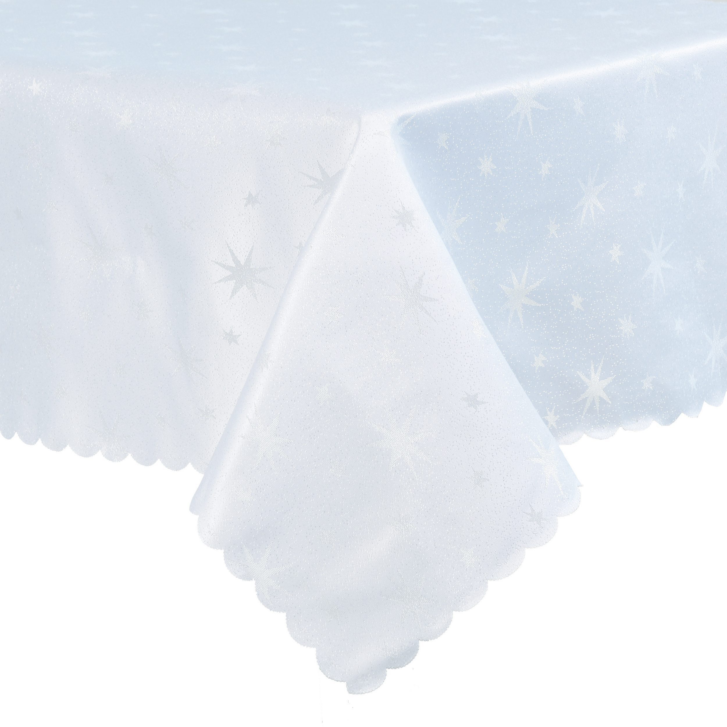 Stoffschmiede Tischdecke, Weihnachten, Lurex, Versch. Größen & Farben