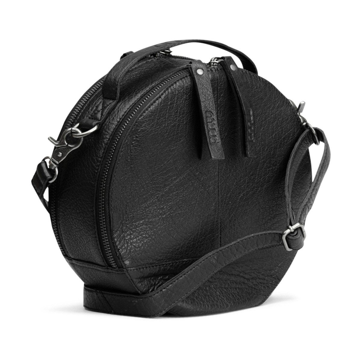 muud Handtasche Ledertasche mit Henkel Bella Black