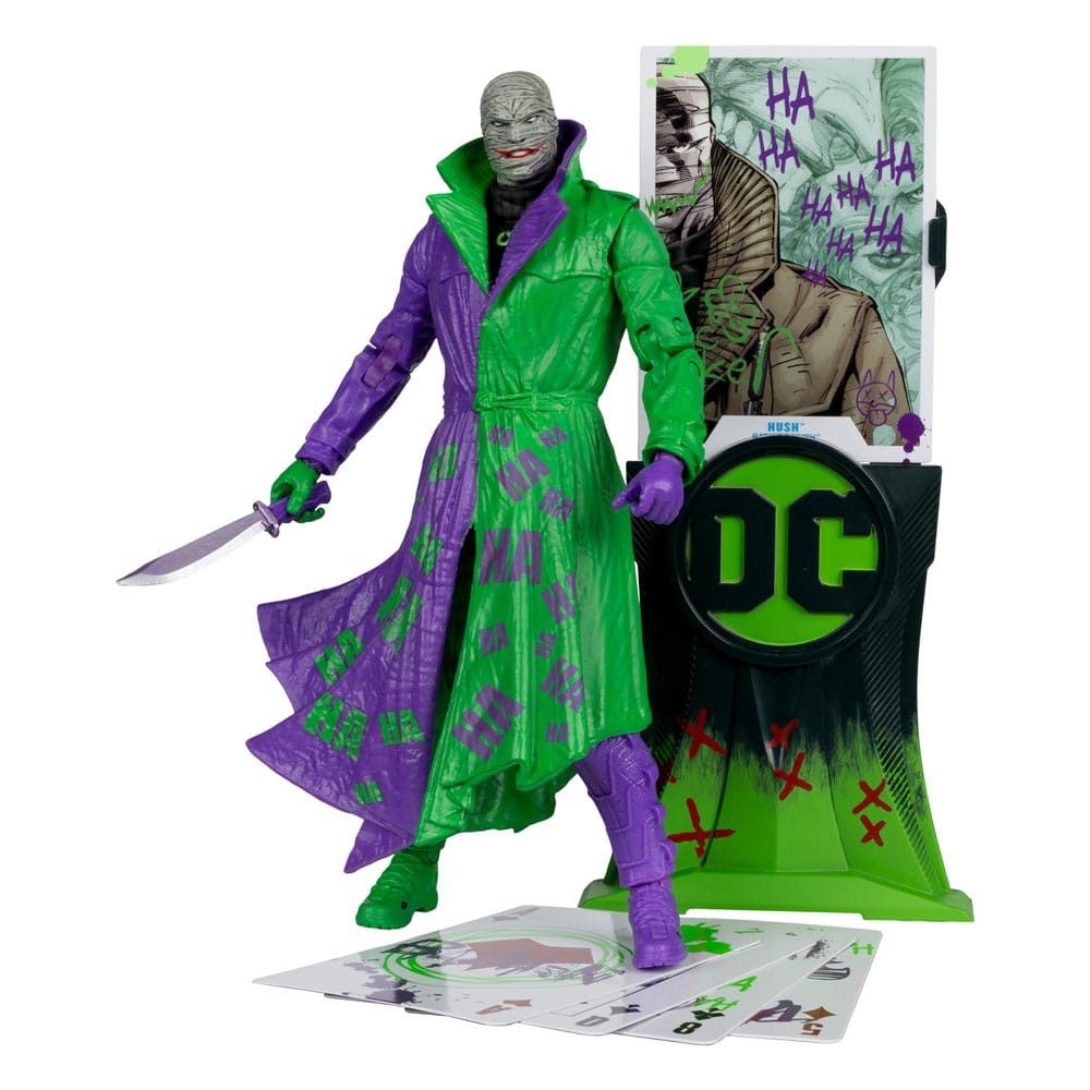 Actionfigur DC Multiverse Hush (Batman: Hush) Jokerized (Gold Label) 18 cm