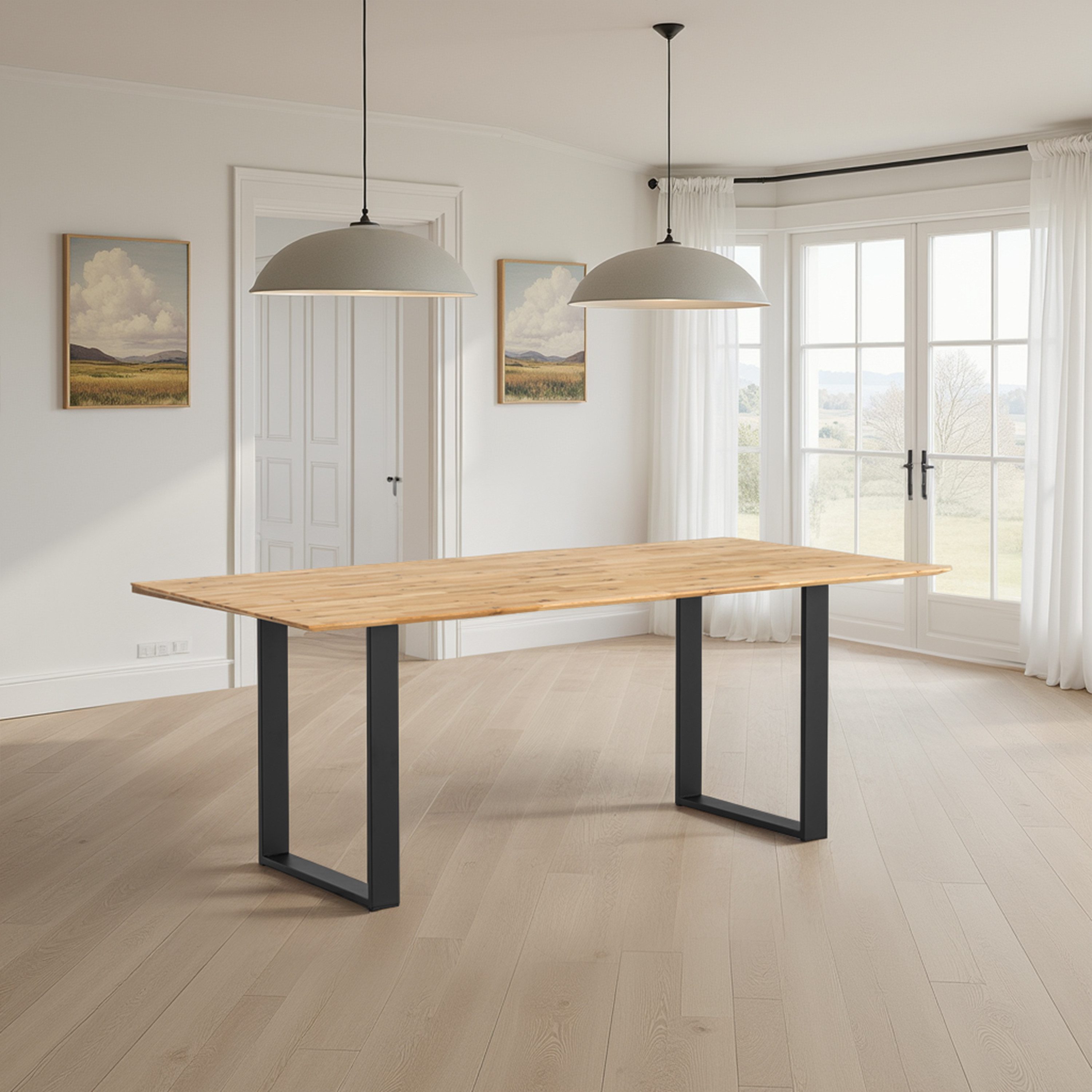 WOODLIVE Esstisch Esstisch Arto 140x90, Wildeiche günstig online kaufen