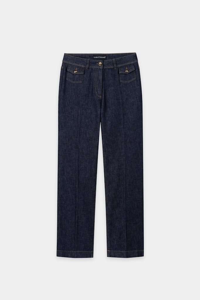 Luisa Cerano Stretch-Jeans Hose sportiv